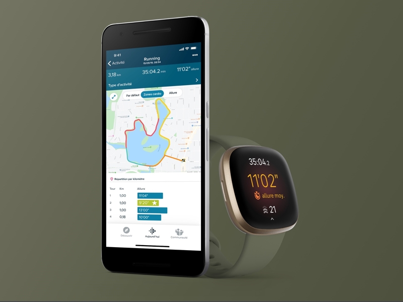 GPS fitbit